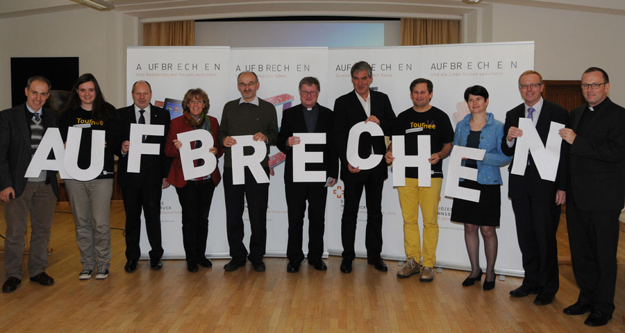 Aufbrechen2014 - Pressekonferenz der Diözese Innsbruck